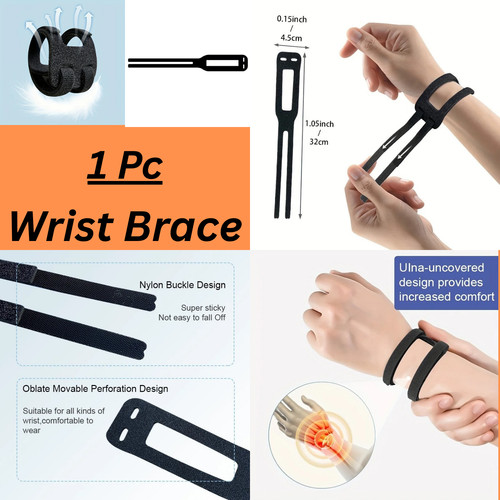 Adjustable wrist brace - wrist, pain