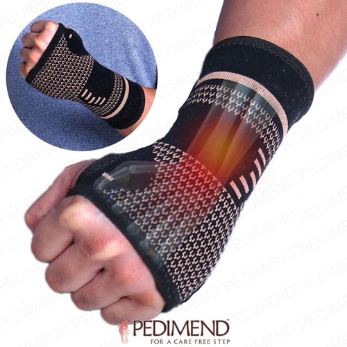 Copper wrist hand support - wrist,