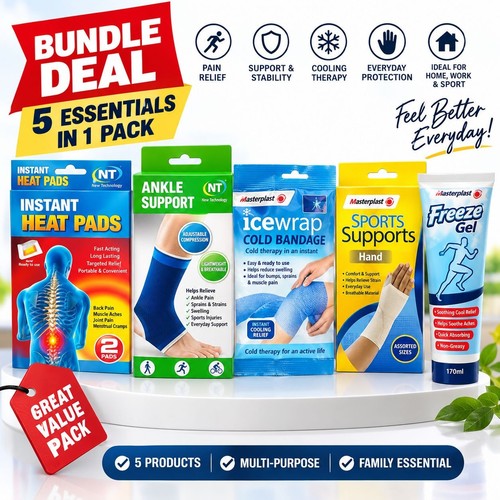 Masterplast pain relief bundle - masterplast,