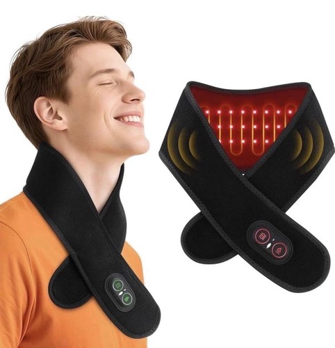 Cordless heating neck wrap red - cordless,