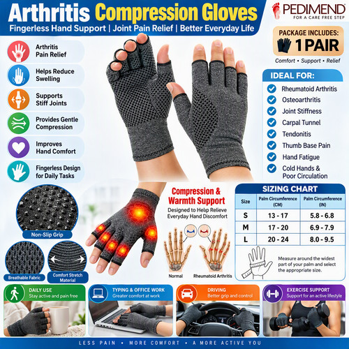 Arthritis compression gloves - arthritis,