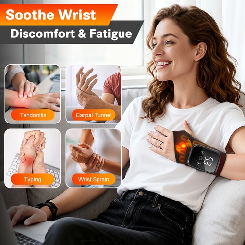 Electric heated wrist - electric, wrap