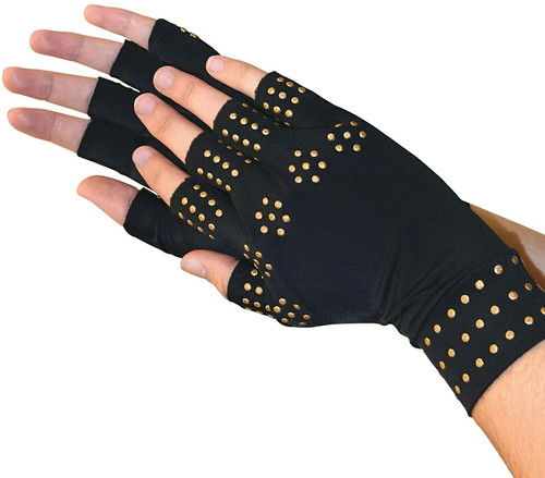 Arthritis gloves fingerless - gloves,