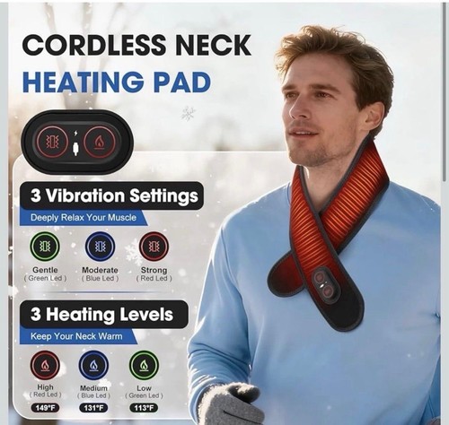 Cordless heating neck wrap - cordless,