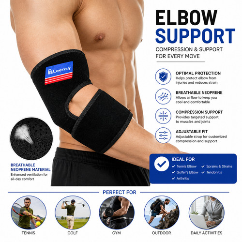 Neoprene adjustable elbow - adjustable,