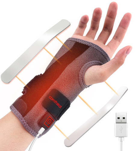 Usb heated wrist support - usb, brace